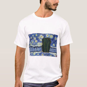 Ion Channel bij nacht T-shirt