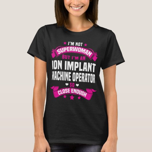 Ion-implantaatmachine T-shirt (Voorkant)