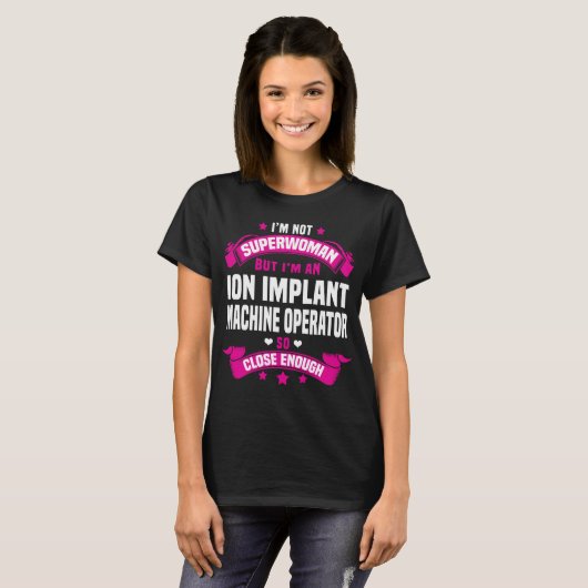 Ion-implantaatmachine T-shirt (Voorkant volledig)