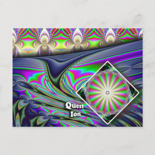 Ion Quest of Vraag Briefkaart (Voorkant)