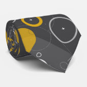 Ion - Retro Modern Abstract Stropdas (Opgerold)