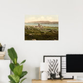 Iona Abbey, Argyll en Bute, Scotland Print (Thuiskantoor)
