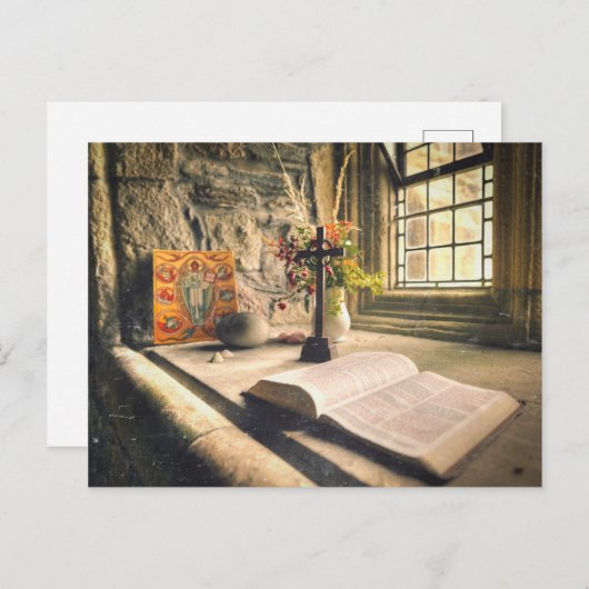 Iona Abbey Briefkaart (Voorkant / Achterkant)