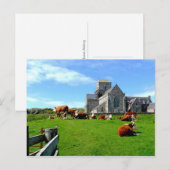 Iona Abbey Briefkaart (Voorkant / Achterkant)
