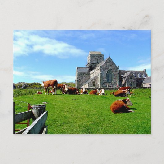 Iona Abbey Briefkaart (Voorkant)