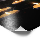 Iona Abbey Candles Foto Afdruk (Hoek)