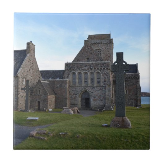 Iona Abbey Tegeltje (Voorkant)