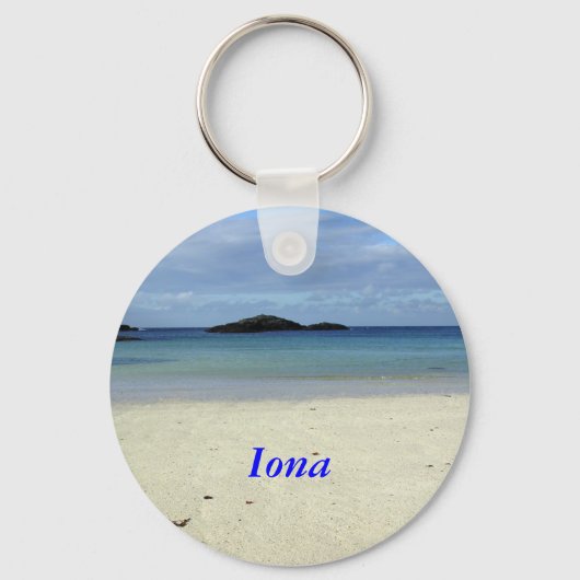 Iona Beach Sleutelhanger (Voorkant)