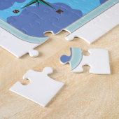 Iona Schotland kaart Legpuzzel (Zijkant)