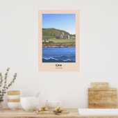 Iona Schotland Reisposter Poster (Keuken)