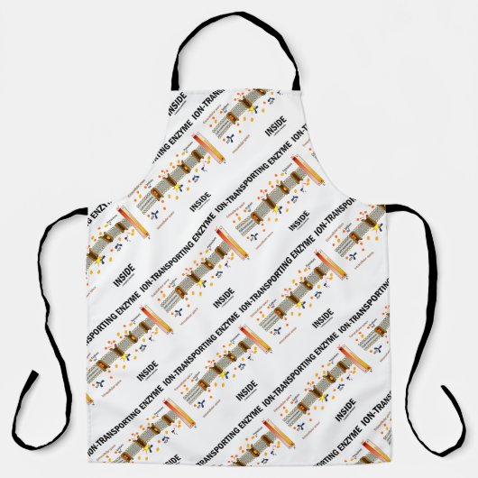 ionenvervoermiddel in actief vervoer schort (Voorkant)