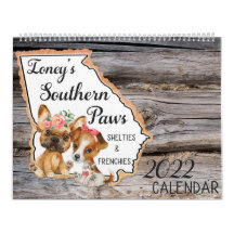 Ioney's Southern Paws 2022 kalender