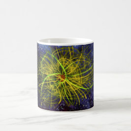 Ionisch vuurwerk koffiemok