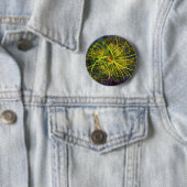 Ionisch vuurwerk ronde button 5,7 cm (In situ)