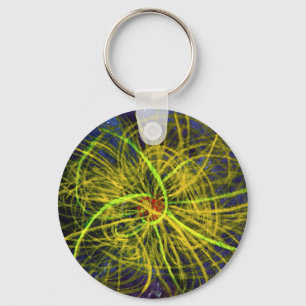 Ionisch vuurwerk sleutelhanger