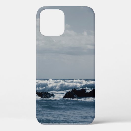 Ionisch zee geagiteerd met schuim dat botst Case-Mate iPhone case (Achterkant)