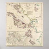 Ionische eilanden en Malta Poster (Voorkant)