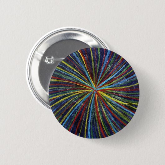 Ionische explosie ronde button 5,7 cm (Voorkant /achterkant)