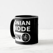 Ionische muziekmodus aan - Mok (Voorkant links)
