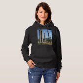 Ionische zuilen van de tempel van Aphrodite Aphrod Hoodie (Voorkant volledig)