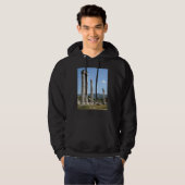 Ionische zuilen van de tempel van Aphrodite Aphrod Hoodie (Voorkant volledig)
