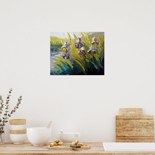 Iopen in de Dawn Fine Art Poster (Keuken)