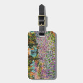 Iopen in de tuin van Monet Bagagelabel (Voorkant verticaal)