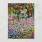 Iopen in de tuin van Monet Briefkaart (Voorkant)