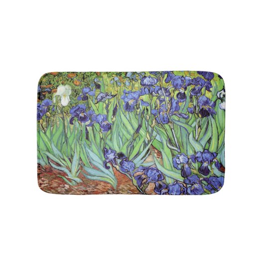 Iopen in de tuin Vincent van Gogh Badmat (Voorkant)