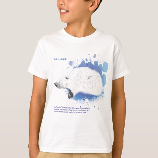 Iorek, gepantserd Beer uit zijn donkere materialen T-shirt (Voorkant)