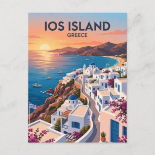 Ios Eiland Griekenland Briefkaart