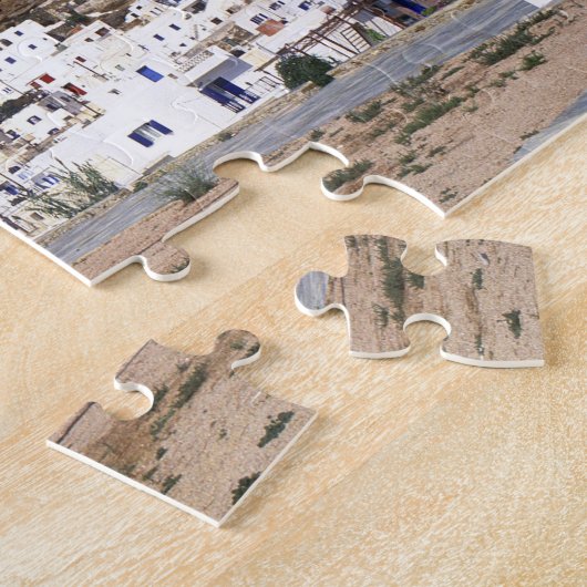 Ios, Griekenland. De prachtige en knapperige, witt Legpuzzel (Zijkant)