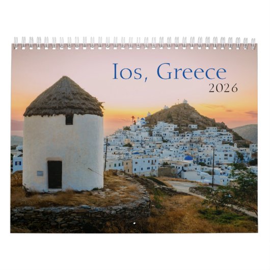 Ios Grieks Eiland 2026 Kalender (Hoes)