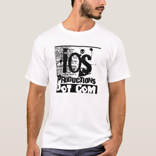 ios producties logo dubbele steek t-shirt (Voorkant)