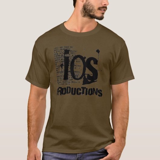Ios Productions Basic logo T-shirt (Voorkant)