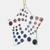 IOTA cryptocurrency sterrenstelsel Keramisch Ornament (Links)