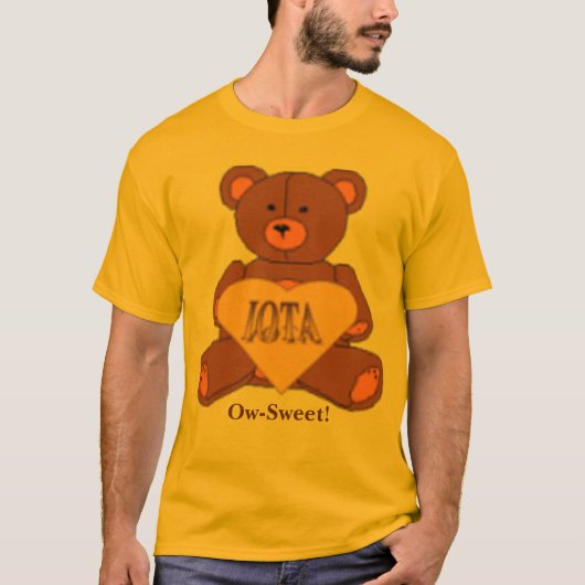 Iota Lieverd Beer Logo, Ow-Sweet! T-shirt (Voorkant)