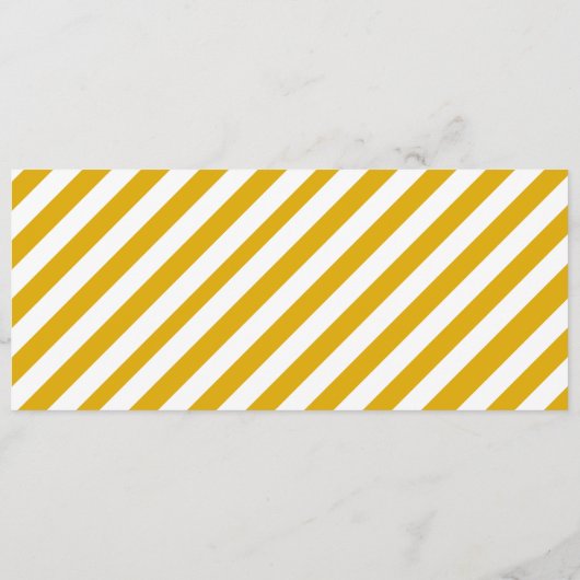 IOU Love Gift Ticket One Dinner bewerkbaar geel Menu (Achterkant)