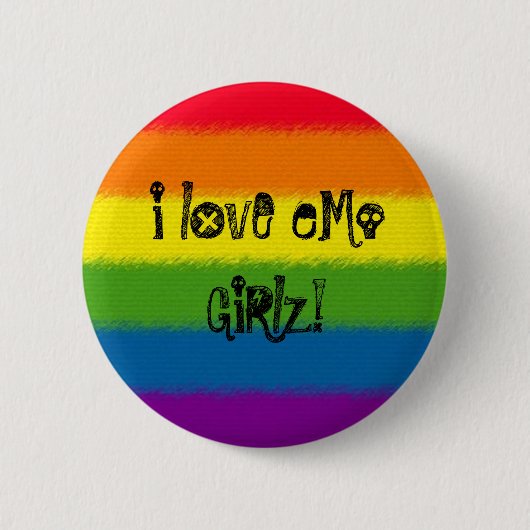 iOvE Mo GiRlz! Ronde Button 5,7 Cm (Voorkant)