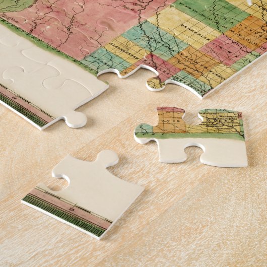 Iowa 1845 legpuzzel (Zijkant)