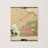 Iowa 1845 legpuzzel (Verticaal)