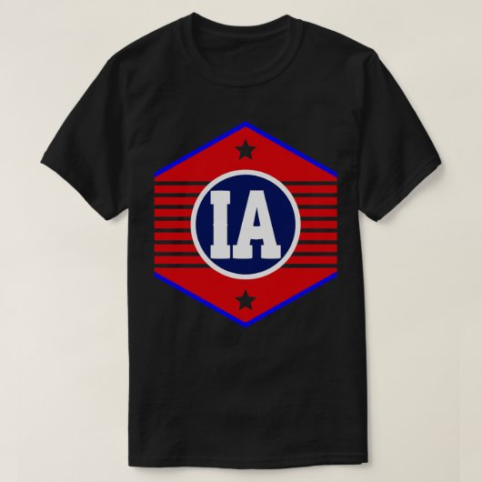 Iowa 1 t-shirt (Design voorkant)