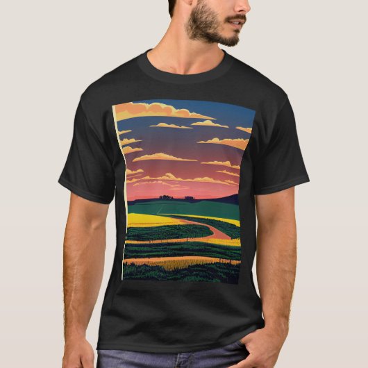 Iowa 2D Digital T-shirt (Voorkant)
