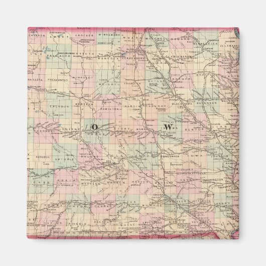 Iowa 3 magneet (Voorkant)