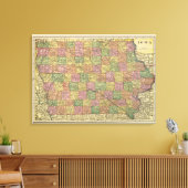 Iowa 4 canvas afdruk (Insitu (Woonkamer))