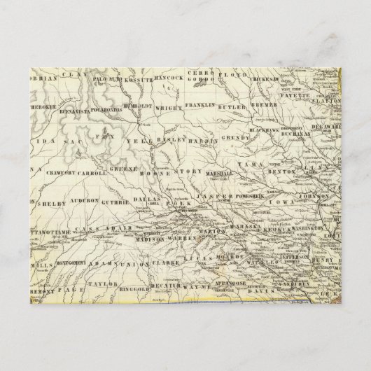 Iowa 5 briefkaart (Voorkant)
