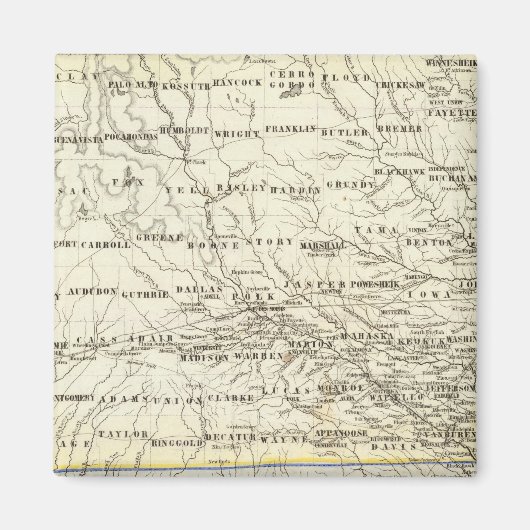 Iowa 5 magneet (Voorkant)