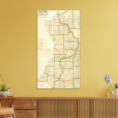 Iowa 6 canvas afdruk (Insitu (Woonkamer))