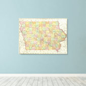 Iowa 6 canvas afdruk (Insitu (Houten vloer))