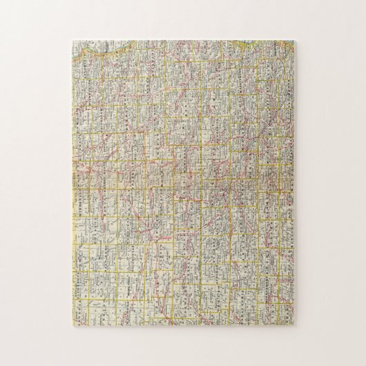 Iowa 6 legpuzzel (Verticaal)